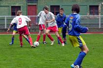 Z utkání starších žáků Čáslav B –  Malešov (2:1)