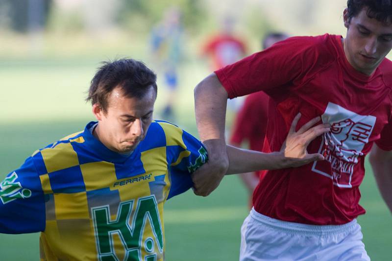 Z utkání OP Zbraslavice - Kaňk 2:1, sobota 30. srpna 2008