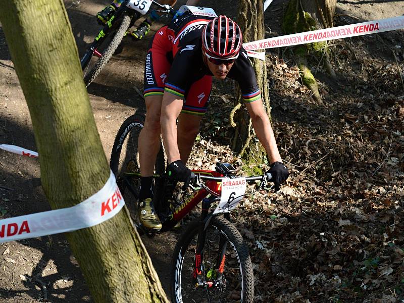 Závod Českého poháru MTB v Kutné Hoře. Kategorie elity mužů a U23.