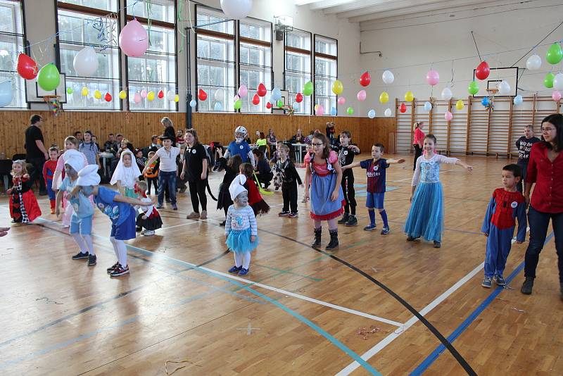 Dětský karneval uspořádal TJ Sokol Žehušice.