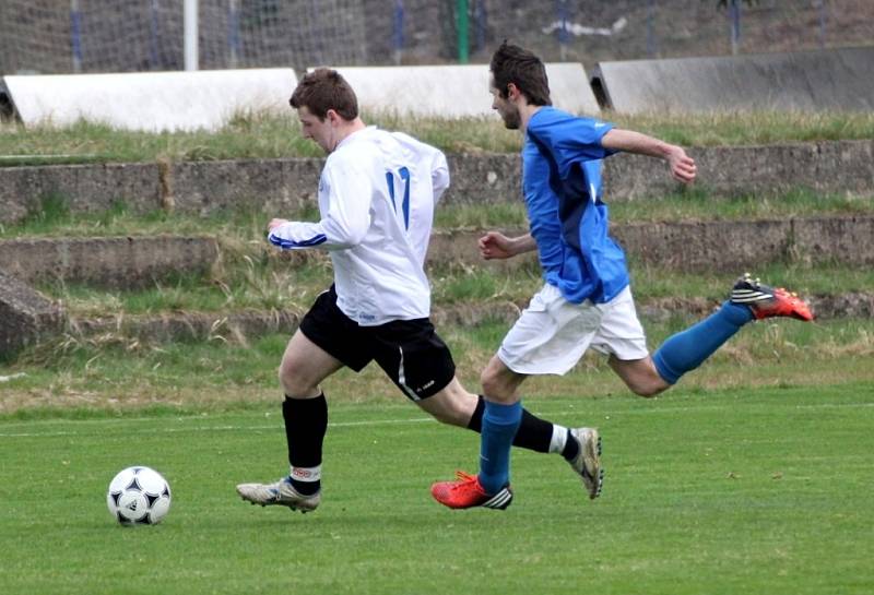 18. kolo IV. třídy, sk. B: Zruč n. S. B - Červené Janovice 2:0, 20. dubna 2013.