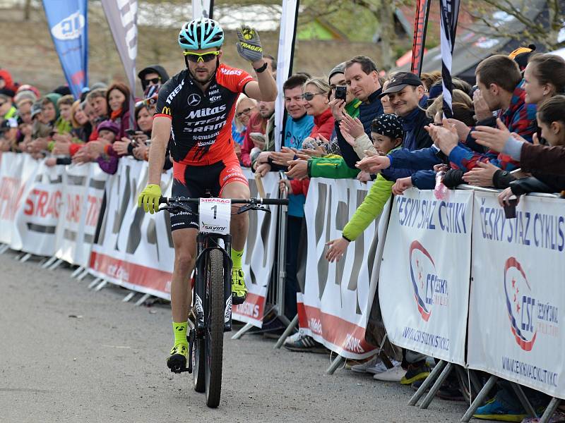 Závod Českého poháru MTB v Kutné Hoře. Kategorie elity mužů a U23.