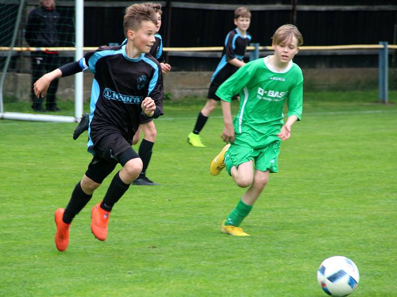 Česká fotbalová liga mladších žáků U13: SK Polaban Nymburk - FK Čáslav 7:9.