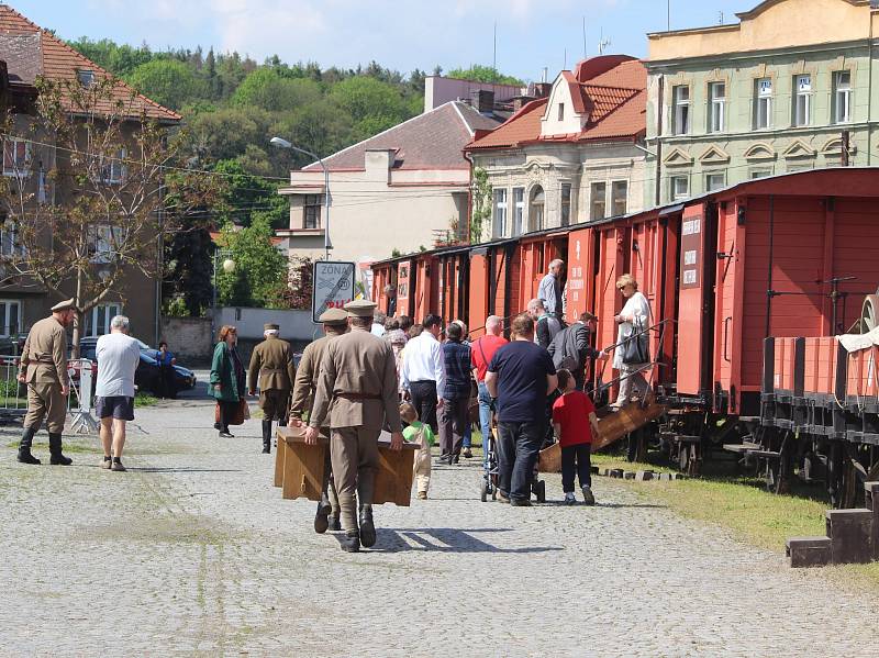 Do Kutné Hory dorazil Legiovlak.