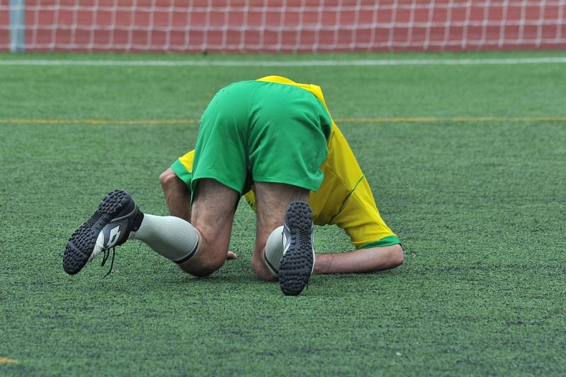 Fotbalisté na Ortéza cupu často nahradili rychlost odhodláním a bojovnosti. 