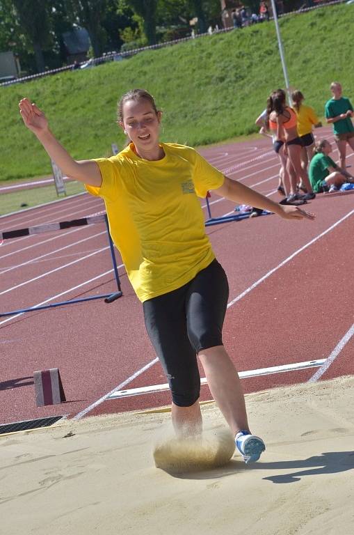 Městské hry v Kutné Hoře, Atletika SKP Olympia - 16. června 2014