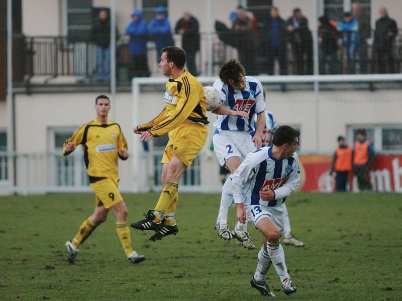 Z utkání II. fotbalové ligy FC Zenit Čáslav - FC Hlučín (0:2)