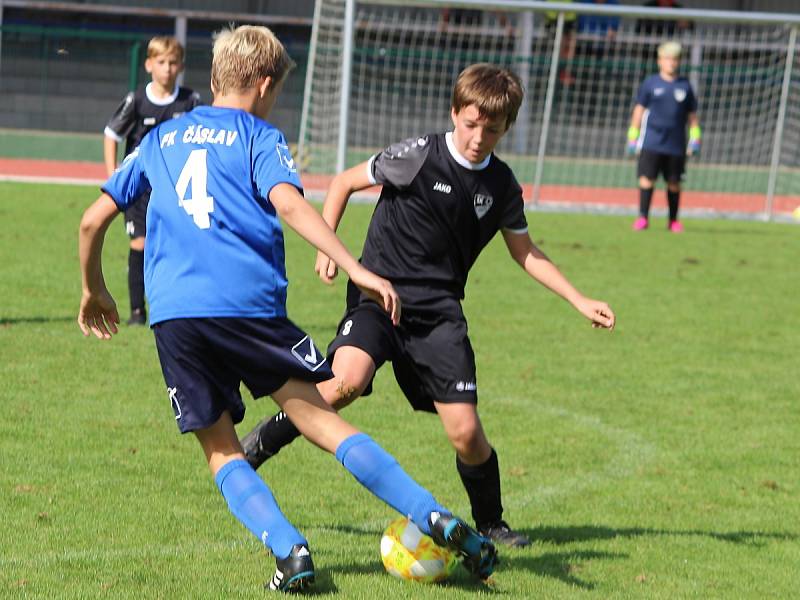 Česká fotbalová liga mladších žáků U12: FK Čáslav - SK Vysoké Mýto 2:9.