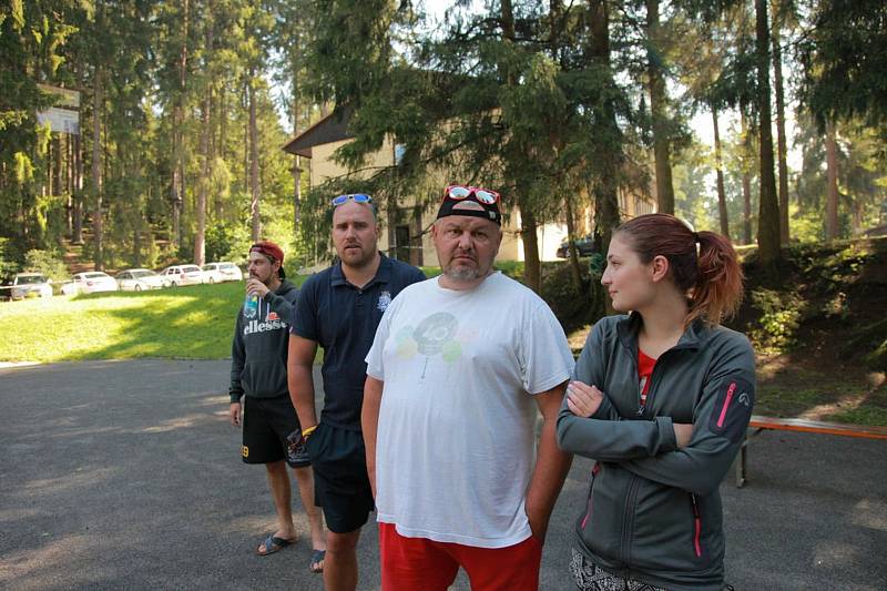 Dětský sportovní tábor pořádaný spolkem Olympia Kutná Hora v rekreačním středisku Želivka na Vysočině.