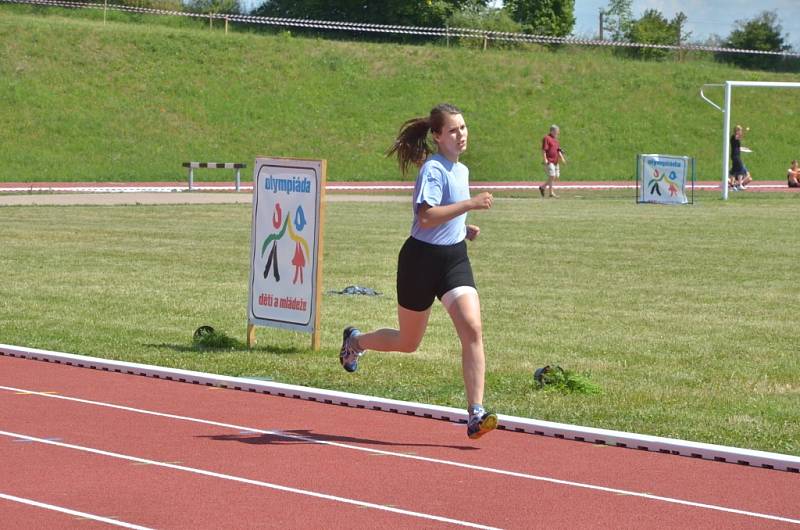 Městské hry v Kutné Hoře, Atletika SKP Olympia - 16. června 2014