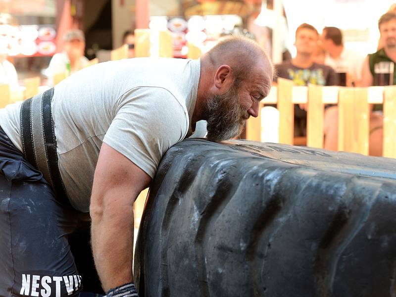 Mistrovství ČR strongman 2015 v Kutné Hoře.