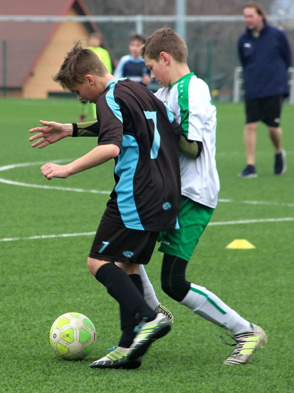 Česká fotbalová liga mladších žáků U13: FC Hlinsko - FK Čáslav 6:3.