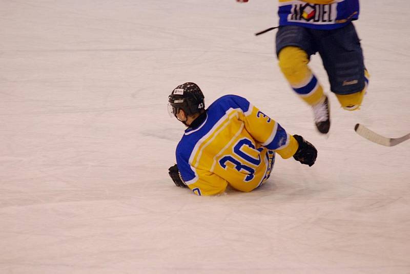 Hokej II. liga: K. Hora - Nymburk 2:6, středa 25. listopadu 2009