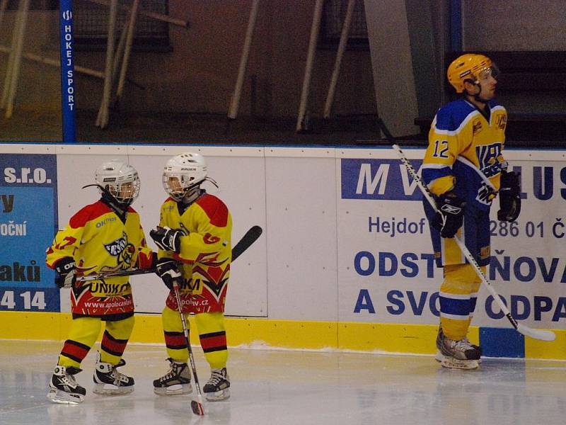 Hokej II. liga: K. Hora - Nymburk 2:6, středa 25. listopadu 2009