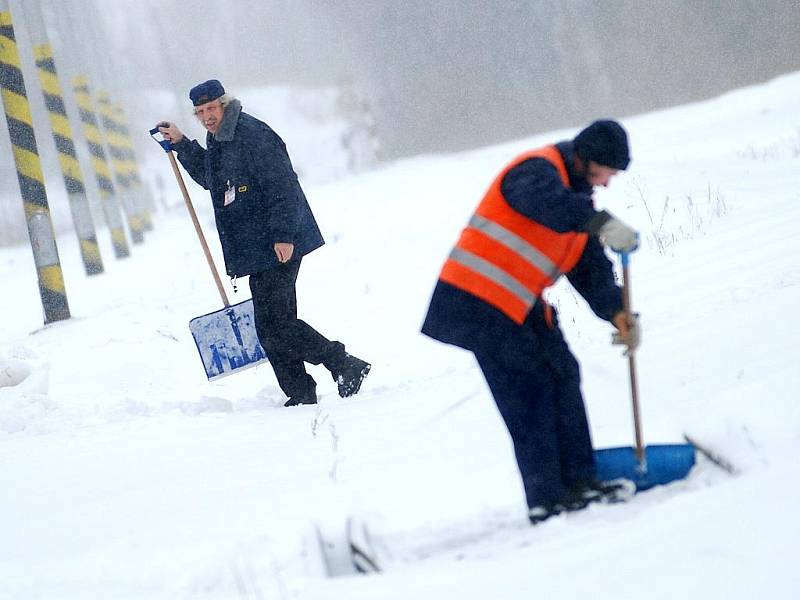 Kalamitní středa na silnicích Kutnohorska. 15.12.2010