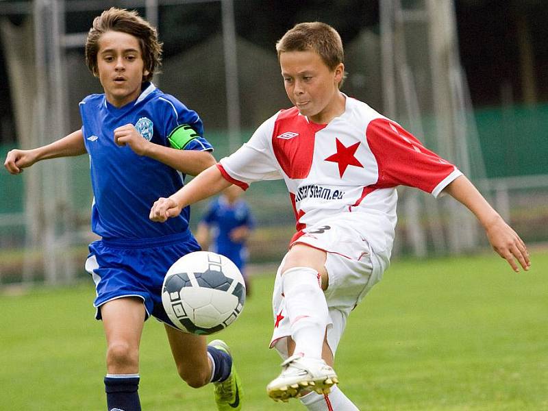 Fotbal divize žáků: Ml. žáci Čáslav - Slavia B 0:2, sobota 29. srpna 2009