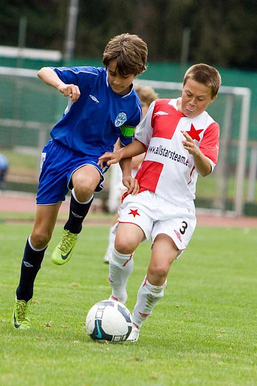 Fotbal divize žáků: Ml. žáci Čáslav - Slavia B 0:2, sobota 29. srpna 2009