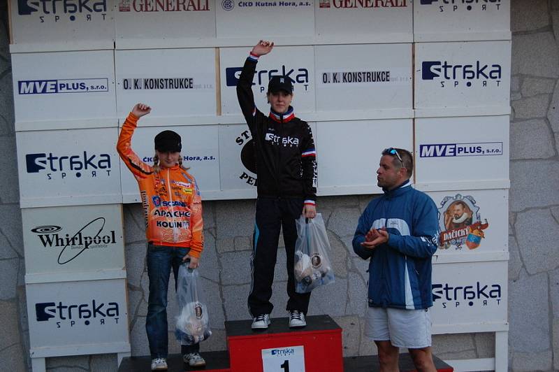 Z prvního kola cyklistického závodu Sraka Sport Cup Miskovice 2009, pátek 22. května 2009