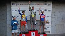 Z prvního kola cyklistického závodu Sraka Sport Cup Miskovice 2009, pátek 22. května 2009