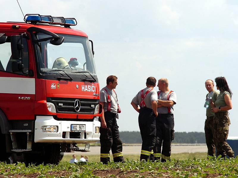 Havárie letadla Čáslav. 23.5. 2012