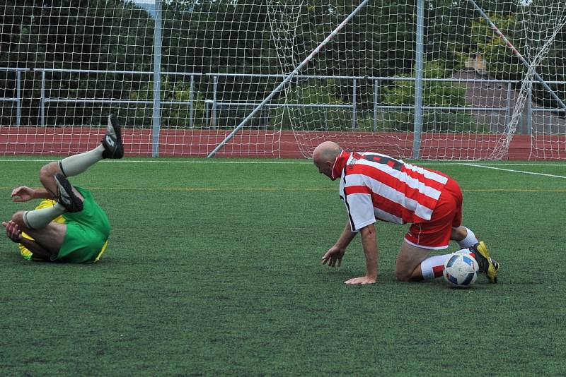 Fotbalisté na Ortéza cupu často nahradili rychlost odhodláním a bojovnosti. 