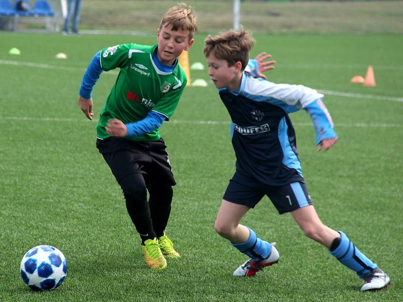 Česká fotbalová liga mladších žáků U12: FC Hlinsko - FK Čáslav 5:6.