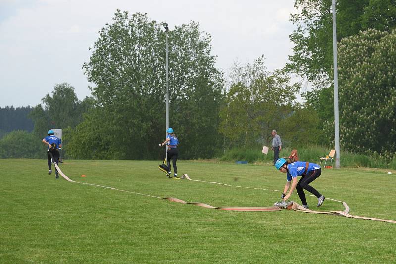 Hasičská liga se konala ve Zbraslavicích.