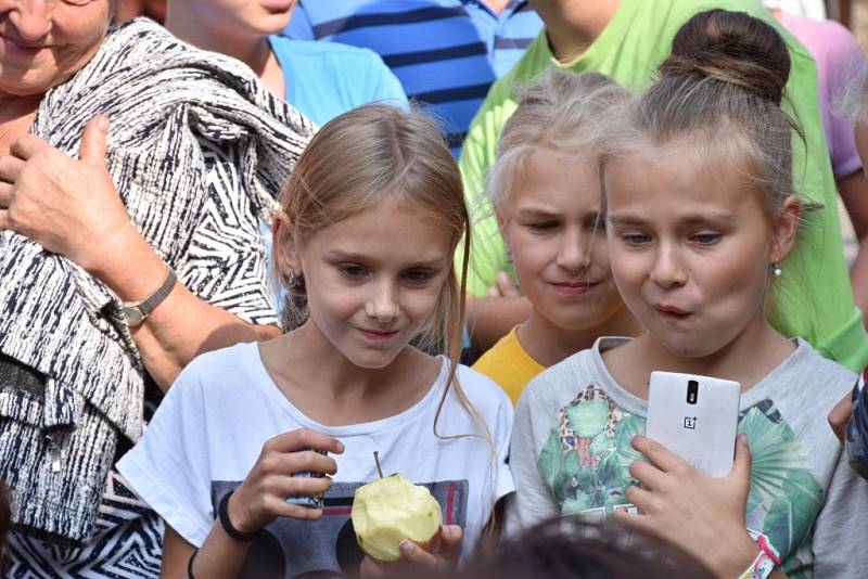 V Kácově se utkali jedlíci švestkových knedlíků