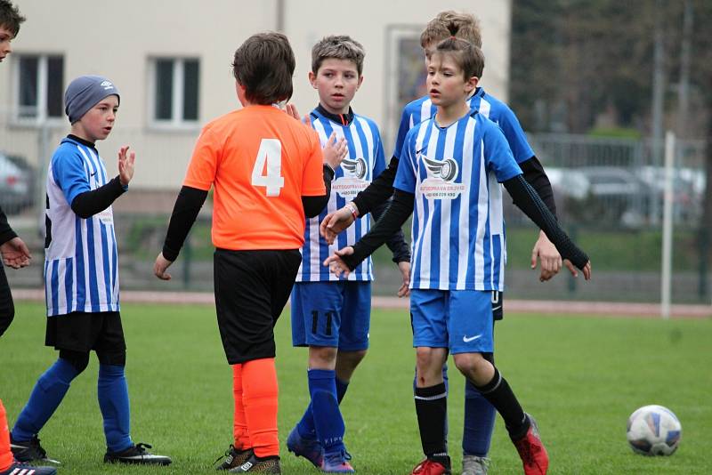 Fotbalový okresní přebor mladších žáků: FK Čáslav C - Fotbal Hlízov 9:1 (7:0).