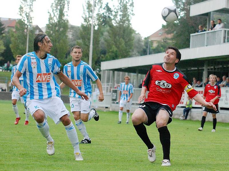 5. kolo II. ligy: Zenit Čáslav - Sezimovo Ústí, 29. srpna 2010.