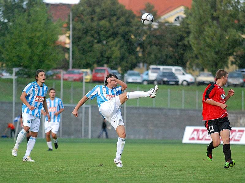 5. kolo II. ligy: Zenit Čáslav - Sezimovo Ústí, 29. srpna 2010.