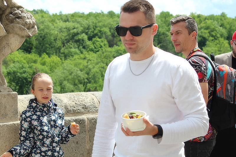 Gastrofestiva v Kutné Hoře lákal i přes chladnější počasí.