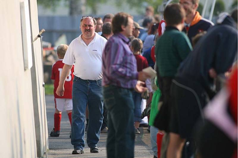 Z fotbalového klání přípravek v Uhlířských Janovicích