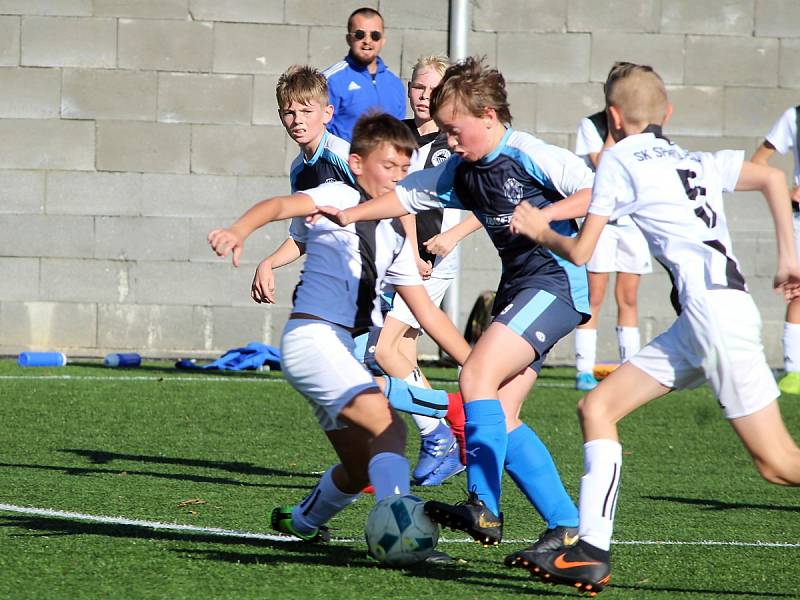 Česká fotbalová liga mladších žáků U13: FK Čáslav - SK Sparta Kolín 2:8 (0:1, 1:2, 1:5).