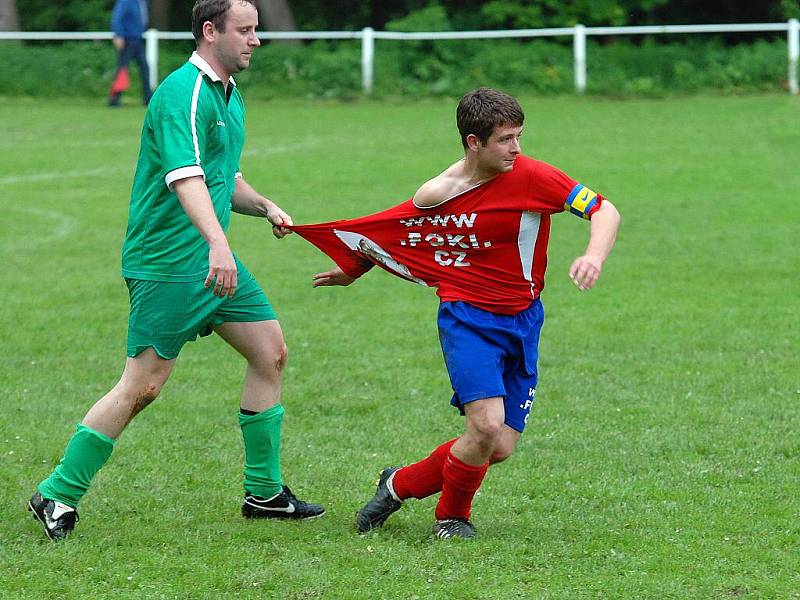 26. kolo IV. třídy A: Močovice - Záboří n. L., 22. května 2010.