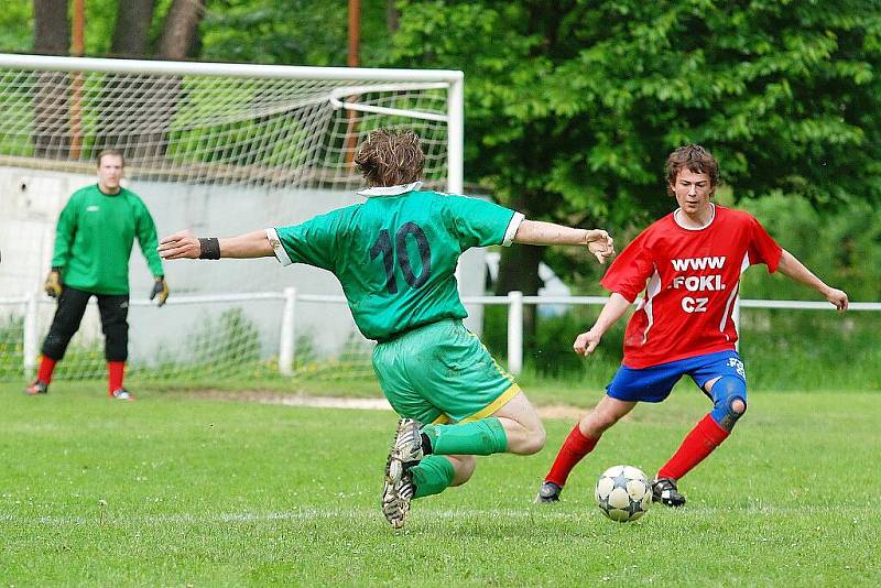 26. kolo IV. třídy A: Močovice - Záboří n. L., 22. května 2010.