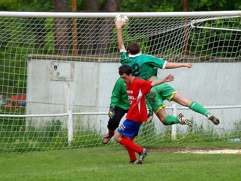 26. kolo IV. třídy A: Močovice - Záboří n. L., 22. května 2010.