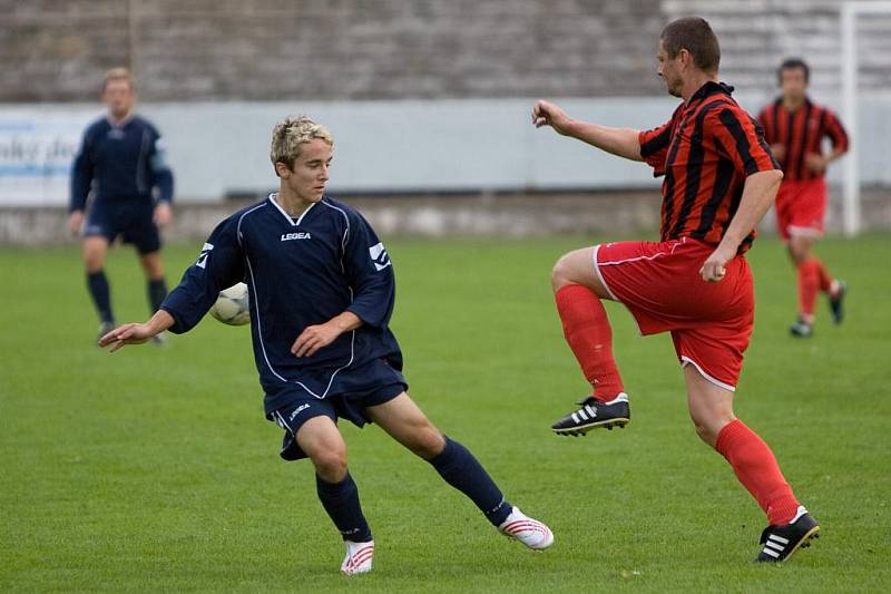 Fotbal OP: K. Hora B - Paběnice 2:1, sobota 5. září 2009