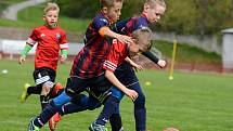 Na kutnohorském stadionu v Lorci se v sobotu odpoledne odehrál fotbalový turnaj přípravek.