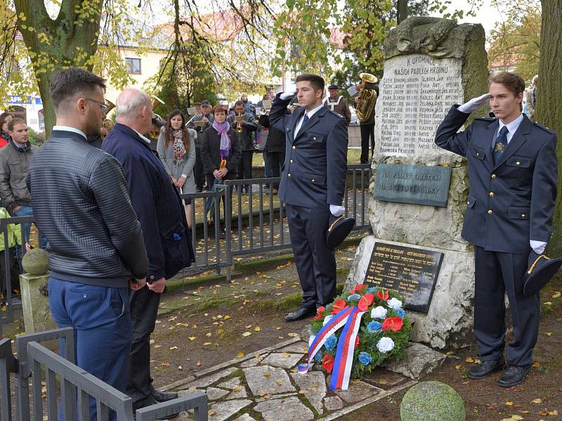 Oslavy stého výročí Československa oslavili ve Zbraslavicích.