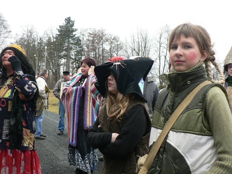 Masopust se konal v Chlístovicích již potřeti.