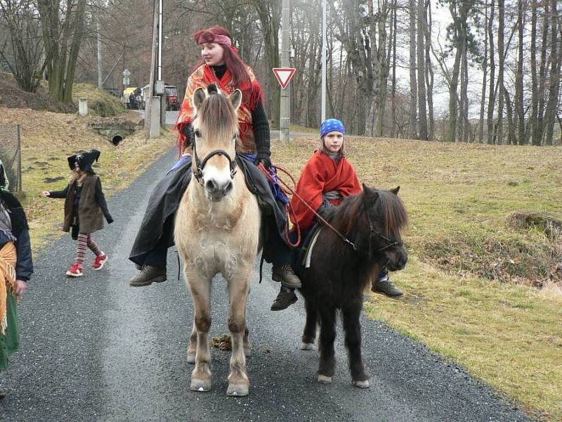 Masopust se konal v Chlístovicích již potřeti.