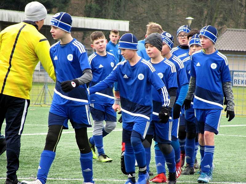 Fotbalový přípravný zápas, mladší žáci, kategorie U13+U12: FK Čáslav - SK Sparta Kolín 8:5 (1:0, 2:2, 5:3).