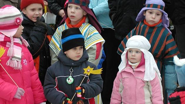 Zakončení živého betléma.