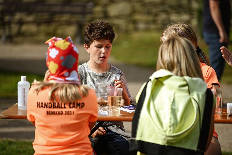 Park pod Vlašským dvorem se dočkal slavnostního otevření.