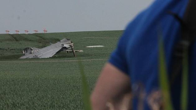 Dvoumístný letoun Jas-39 Gripen maďarské armády havaroval u Čáslavi