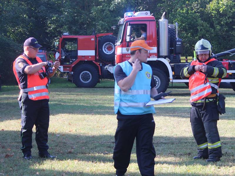 Trénink ISZ na Dopravním učilišti Čáslav