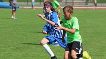 Fotbalový přípravný zápas mladších žáků U13: FK Čáslav - FK Admira Praha 13:2 (4:1, 3:1, 6:0).