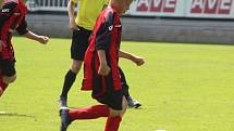 Fotbalový přátelský zápas, starší žáci, kategorie U14: FK Čáslav - MFK Chrudim 1:6 (1:2).