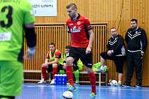 15. kolo Chance futsal ligy: Benago Zruč n. S. - Rádio Krokodýl Brno 5:3 (0:1), 14. ledna 2016.